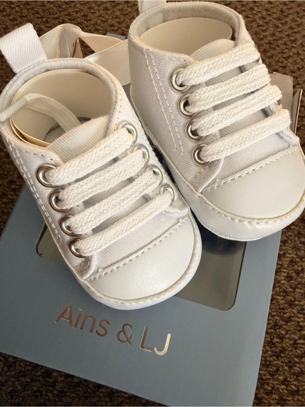 White Baby Walker Sneakers